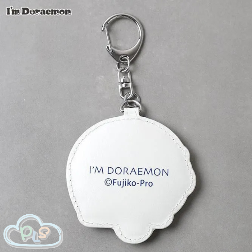 現貨 造型絨面刺繡匙扣 WH 多啦A夢 Flowering 白色 #72081-1