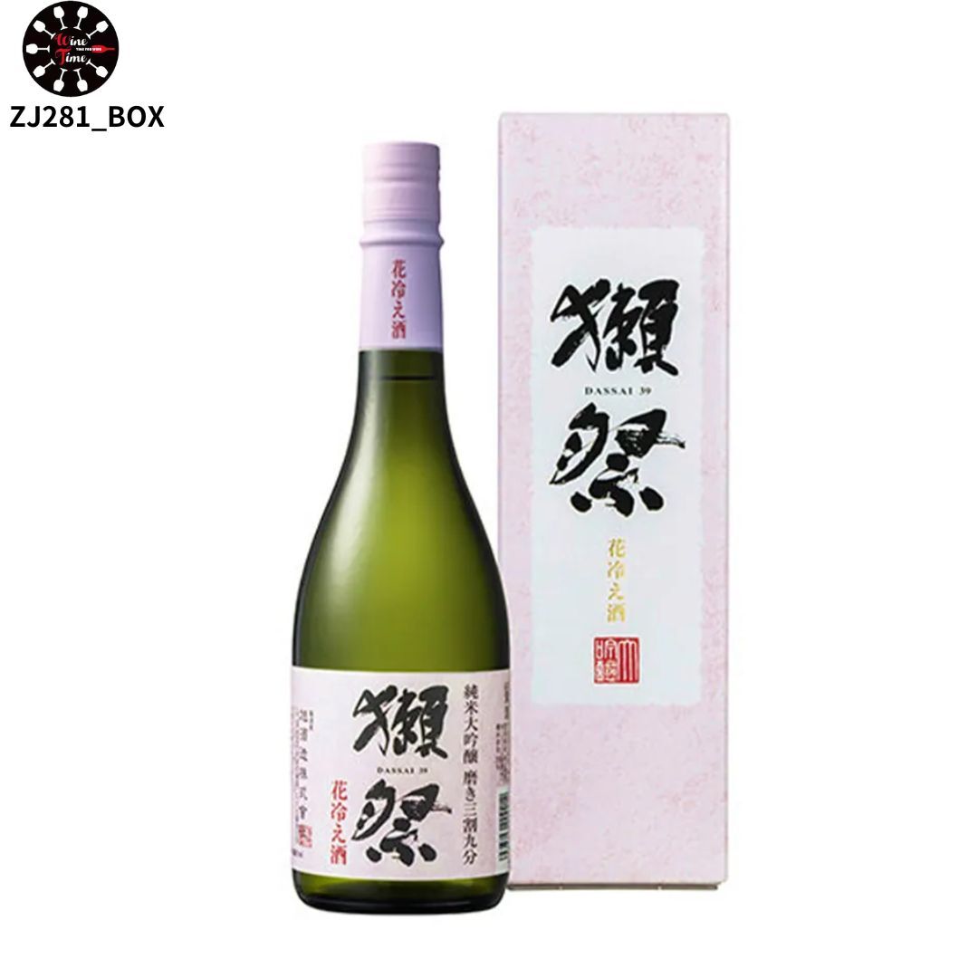 獺祭 三割九分 純米大吟釀 花冷之酒 (粉白色禮盒)