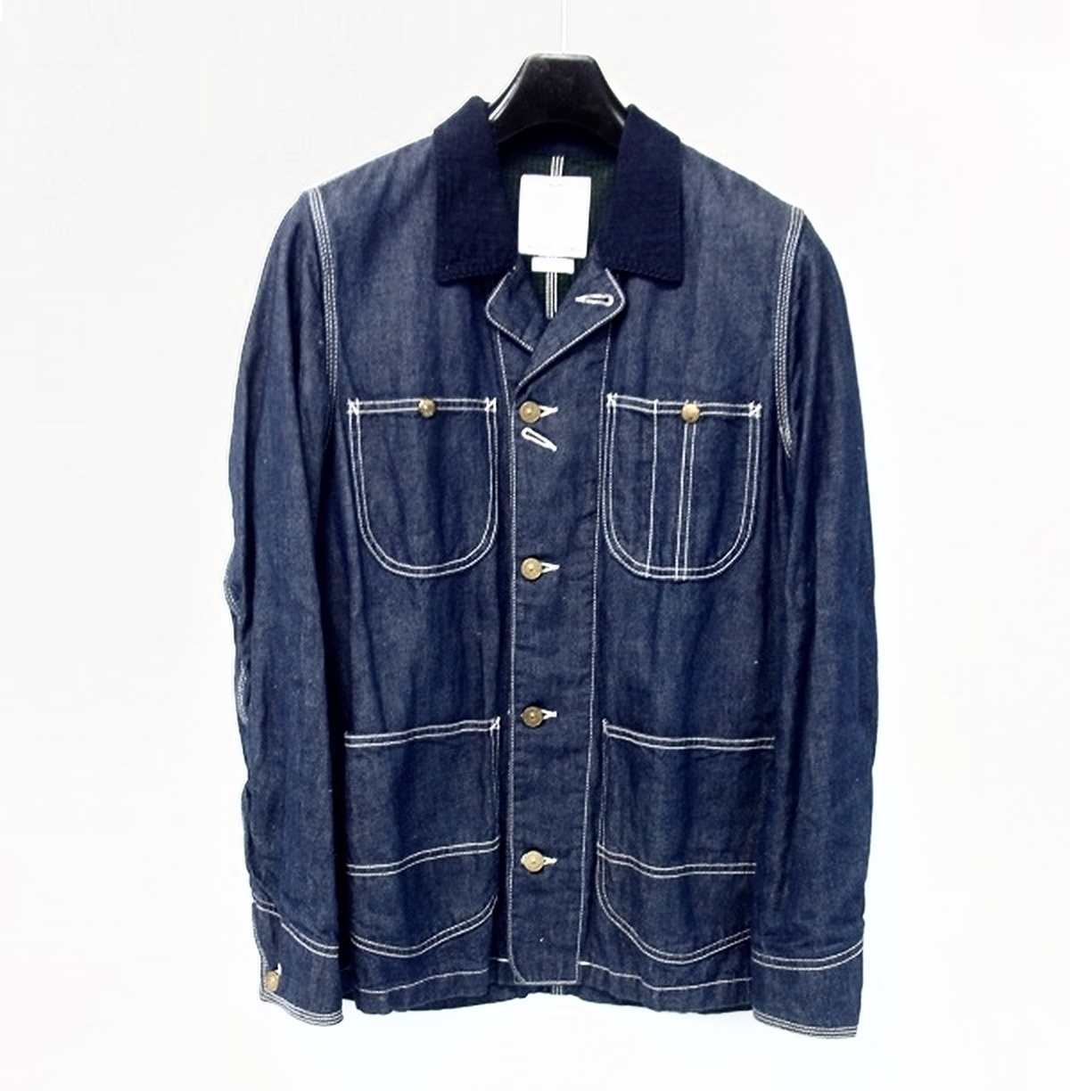 VISVIM SOCIAL SCULPTURE COVERALL JKT ONE WASH (( USED A )) 中古美品 - SIZE 2 PRE ORDER ITEM (預訂中)
