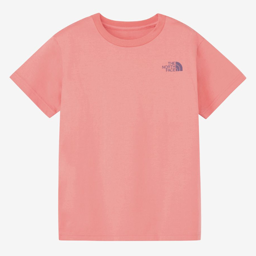 日本 2026 The North Face Short Sleeve Back Square Logo Tee 兒童 T-Shirt