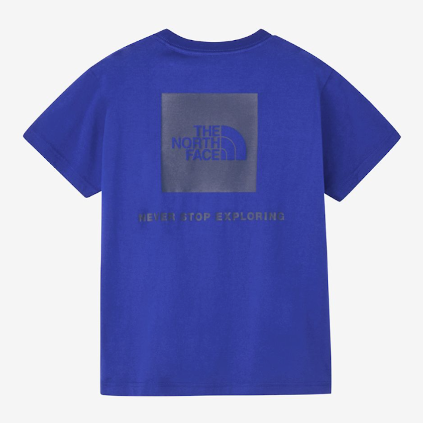 日本 2026 The North Face Short Sleeve Back Square Logo Tee 兒童 T-Shirt