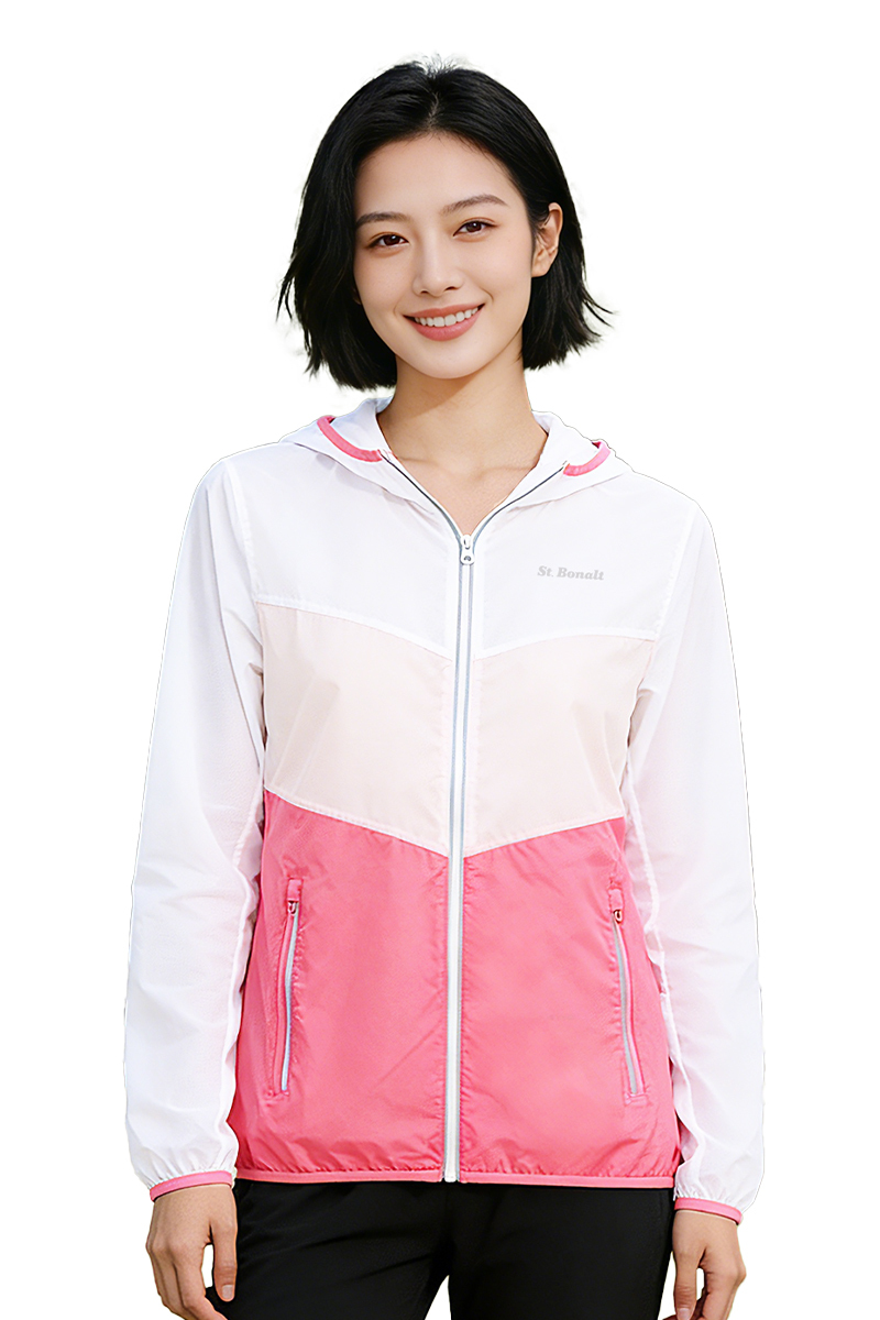 CTRism超輕透連帽防曬外套｜女款 SW0006( 空調外套 冷氣房外套 抗UV 防曬衣 風衣  輕薄 透氣 防撕裂 好收納)