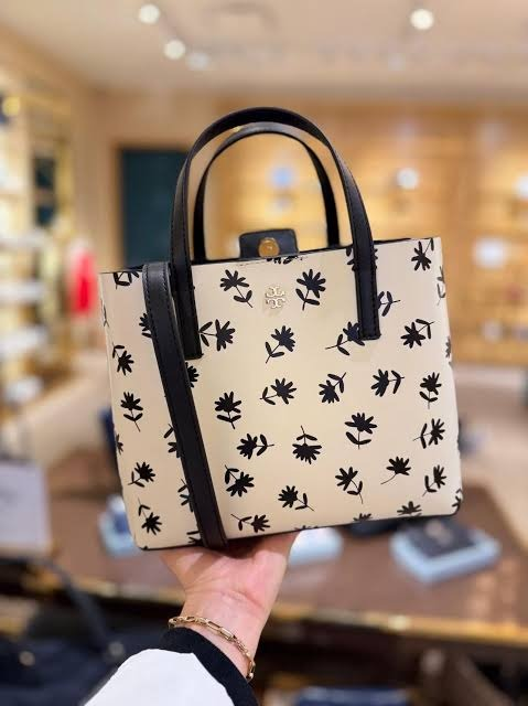 【預購】Tory Burch H041612 小號印花手提斜挎包