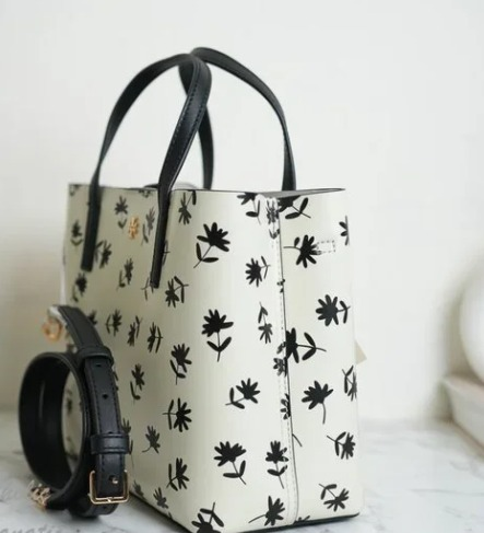 【預購】Tory Burch H041612 小號印花手提斜挎包