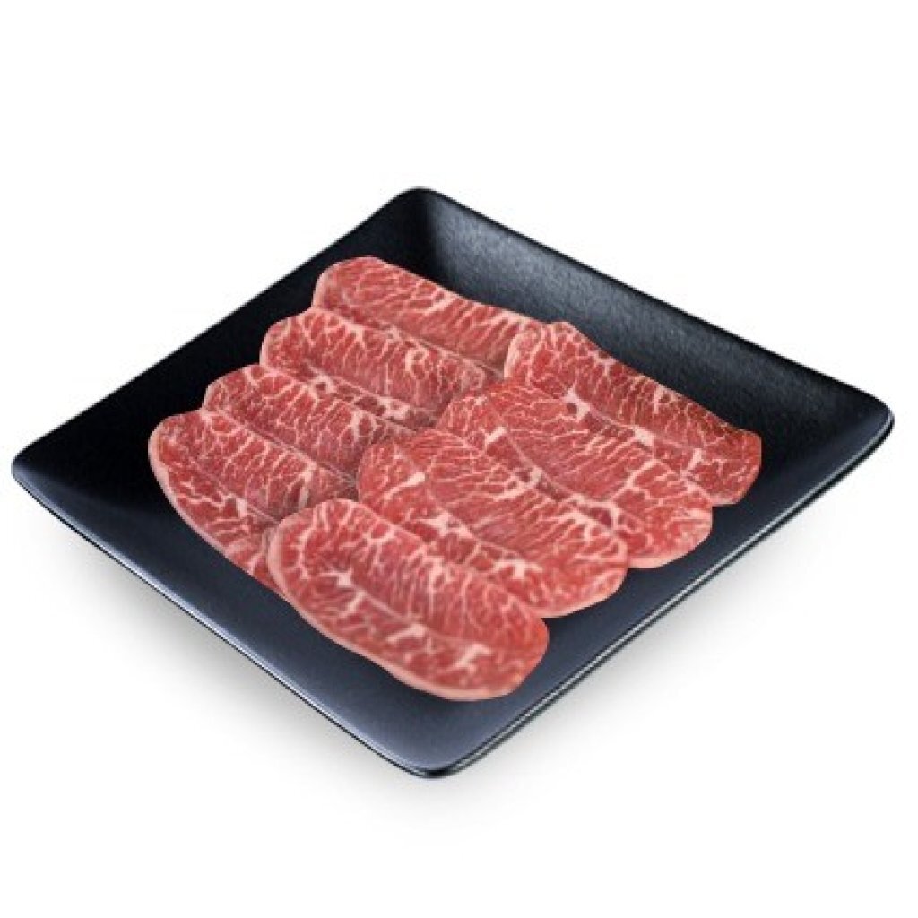 美國極黑牛板腱片300G (急凍)