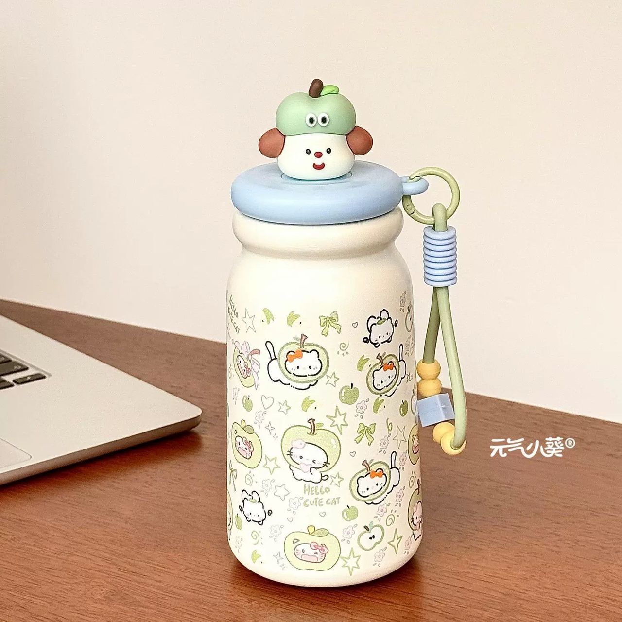 500ML Pochacco 304 Stainless Steel Straw Tumbler
