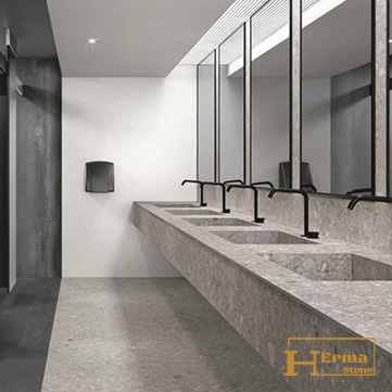 herma stone wall table application