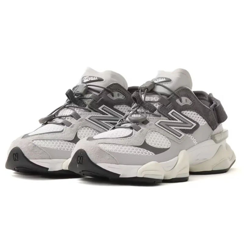 限量商品不退換（4月底前發貨）日本限定 NEW BALANCE 9060 NB9060 灰色 涼鞋 穆勒鞋 休閒鞋【U90603FA】