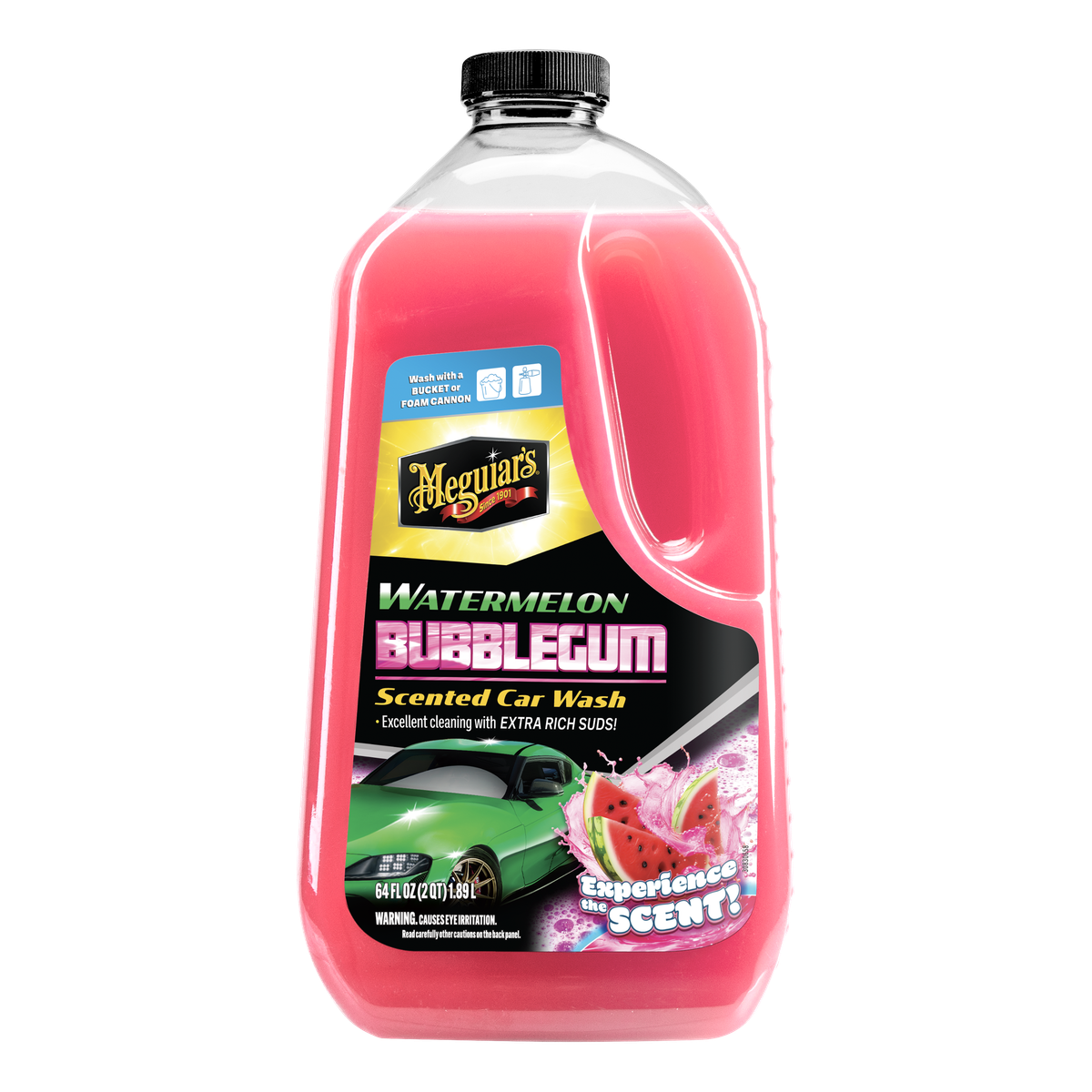美光 - 西瓜泡泡糖香味洗車液, 1.89L (香港行貨)