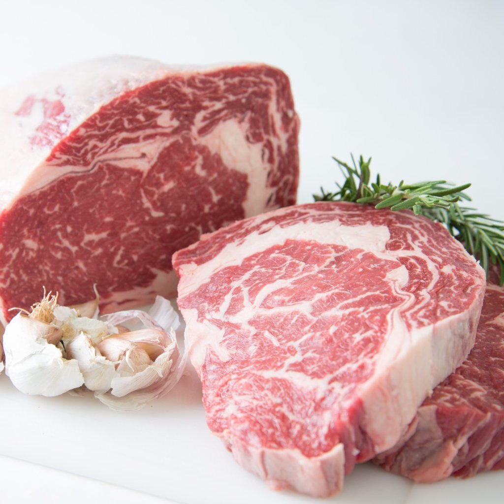 澳洲 AUSSIE KOBE 極黑黑毛安格斯MB3+ 牛肉眼扒227g (急凍)