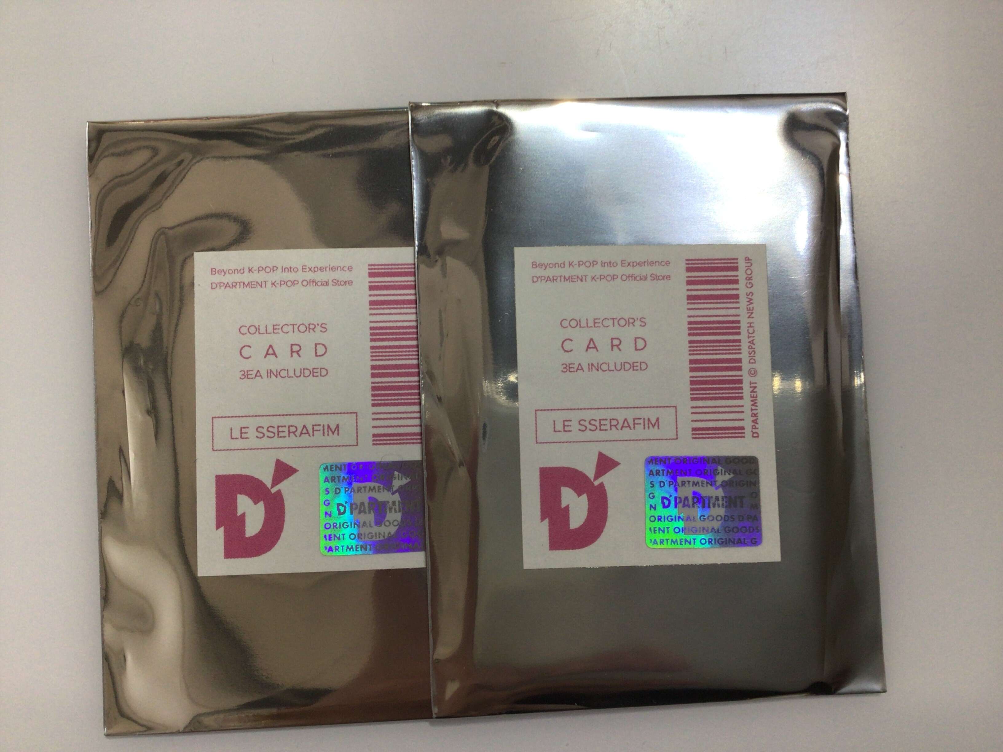 LE SSERAFIM X DICON JAPAN COLLECTOR CARD