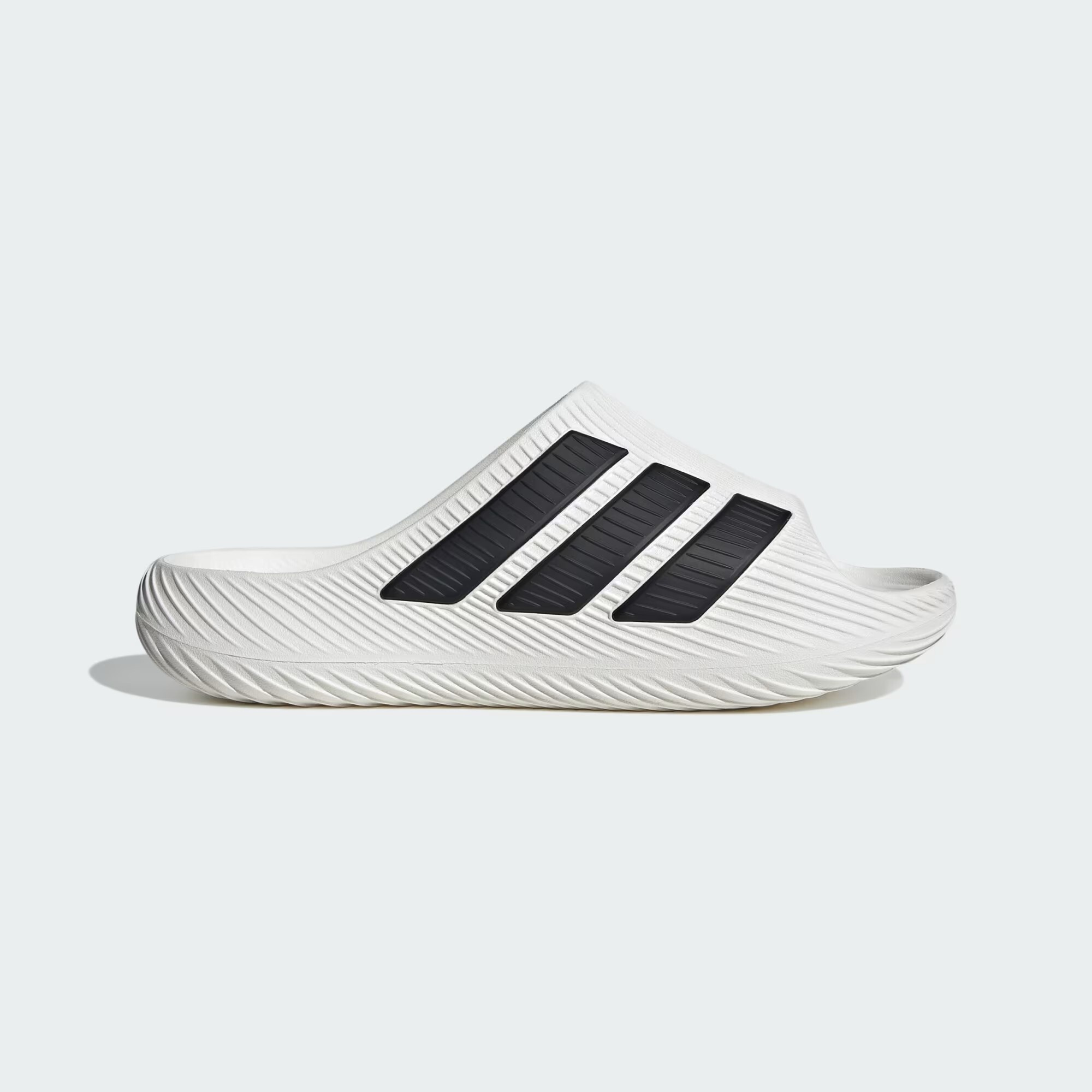 adidas Purechill 拖鞋 防水 流線 雲朵感 懶人拖 修復鞋 緩震 白 黑 卡其 男女鞋 KI0054 KI0055 KI0061