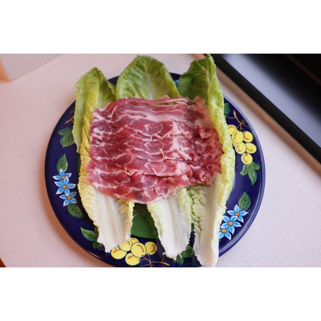 西班牙BEHER 橡果100% 純種伊比利亞黑毛豬梅肉火鍋片 180g (急凍)