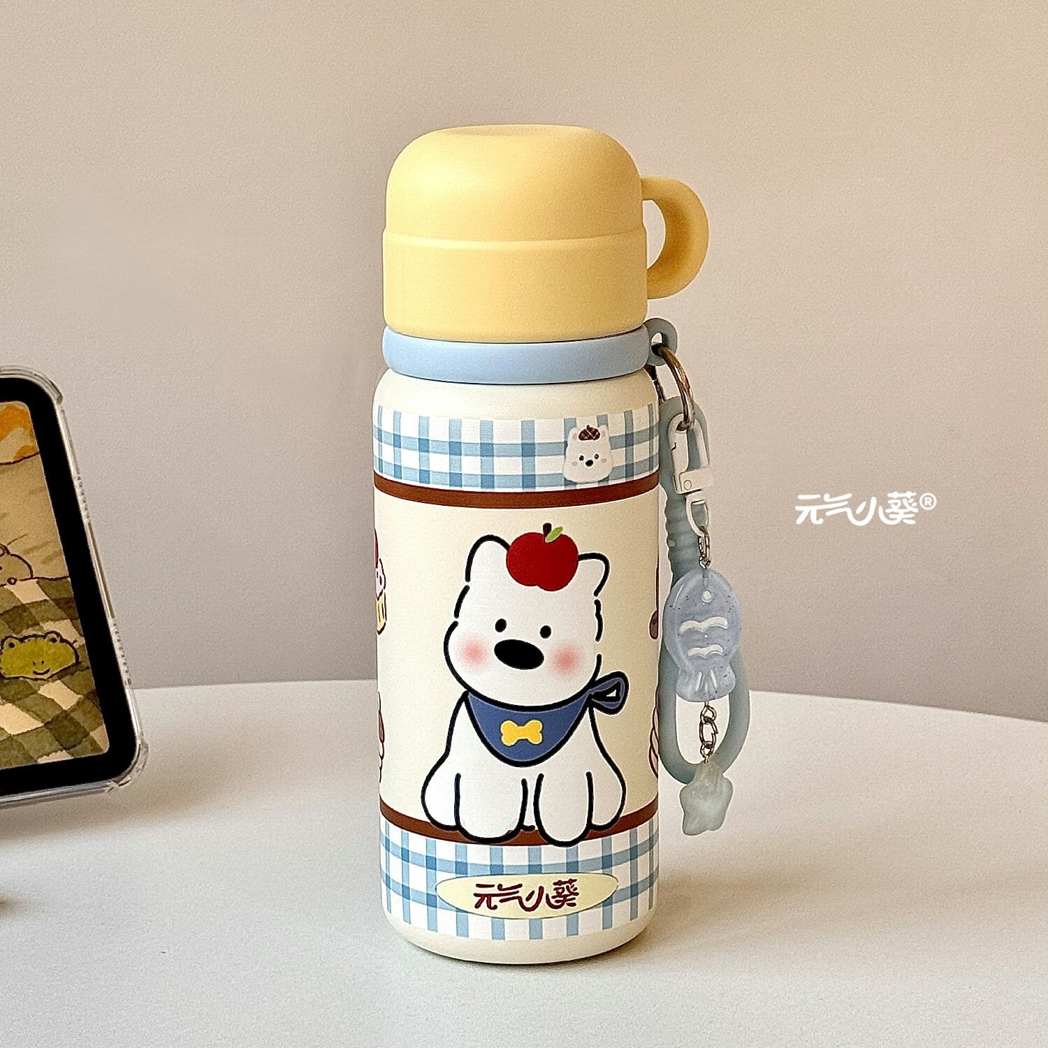501–600ML Lucky Apple Dog 316 Stainless Steel Thermos