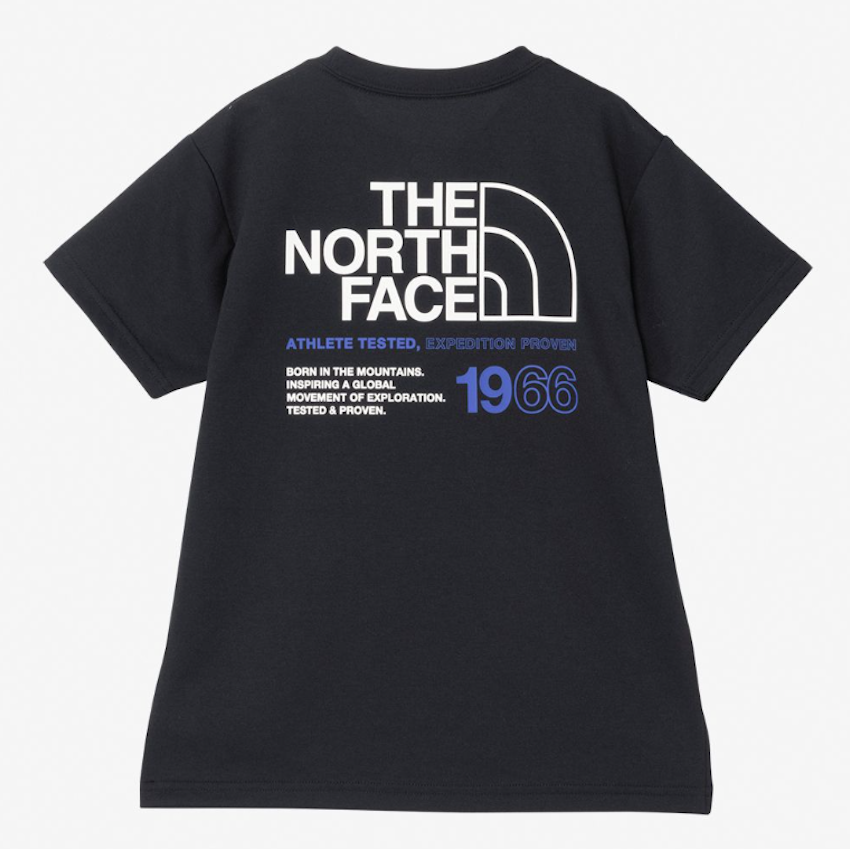 日本 2026 限量版 The North Face Short Sleeve 66 Logo Tee 兒童 T-Shirt