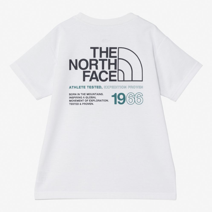 日本 2026 限量版 The North Face Short Sleeve 66 Logo Tee 兒童 T-Shirt