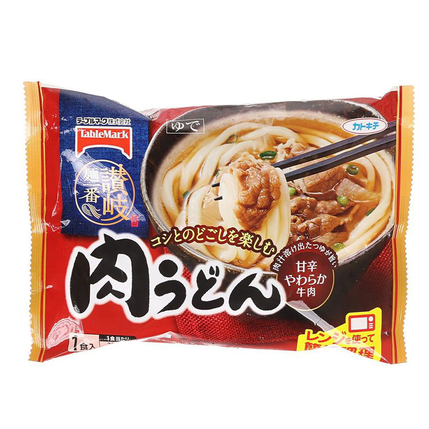 日本 Table Mark 一番肉烏冬麵 (一包) 338g (急凍)