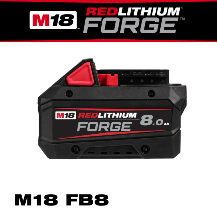 美沃奇18V高輸出散熱電池 8.0AH M18FB8