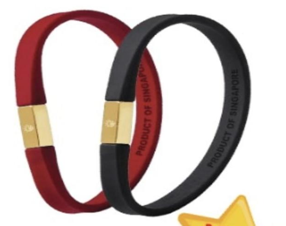 C1 新加坡能量手鏈(買1送1) "power 1900  S size :17.5cm/L size:19.5cm" $698