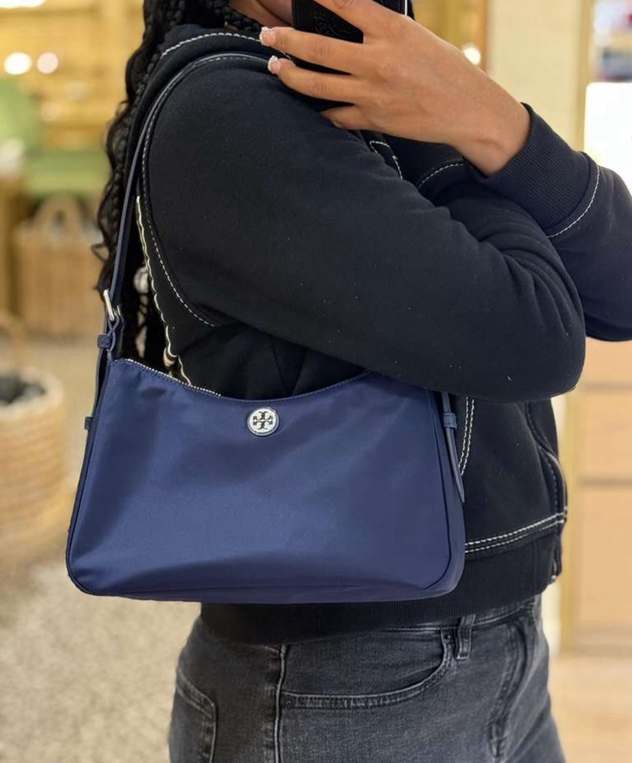 【預購】Tory Burch H041618 尼龍腋下包