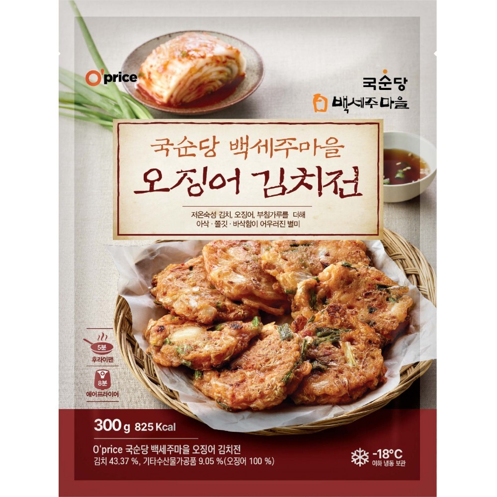 韓國O'Price魷魚泡菜煎餅-300g (急凍)