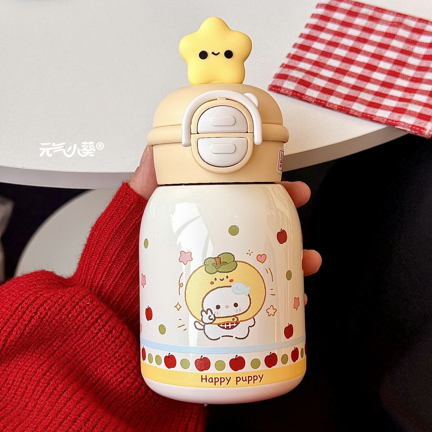500ML Short & Chubby Coffee Star 316 Stainless Steel Thermos