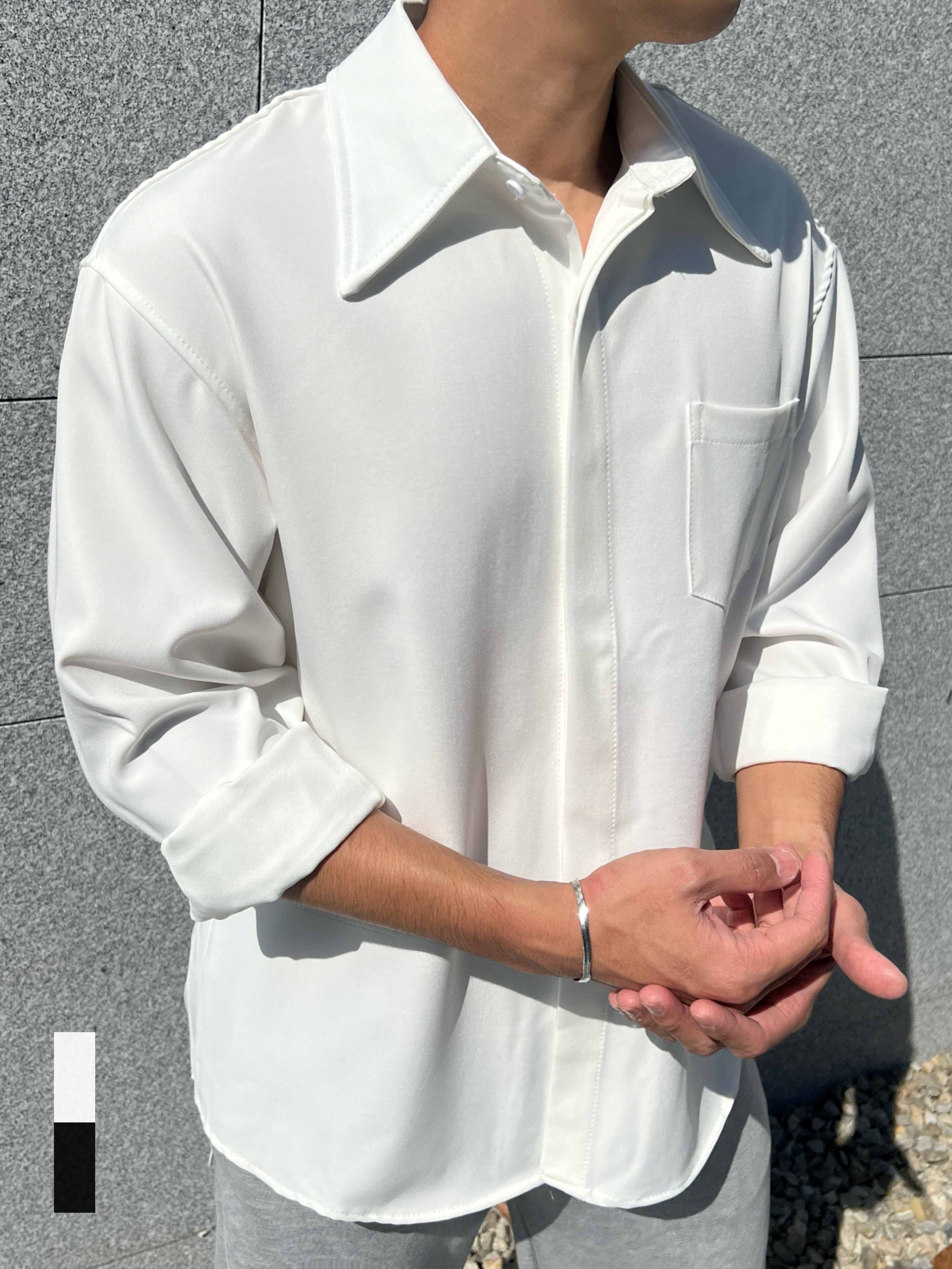 [1atm]  輕奢-抗皺長袖襯衫 project-036 design™ by 1atm