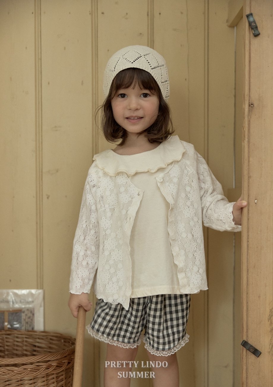 正韓夏Lindo 兩色透氣溫柔花外套