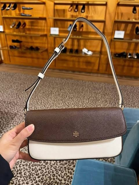 【預購】Tory Burch H041623 翻蓋拼接腋下包