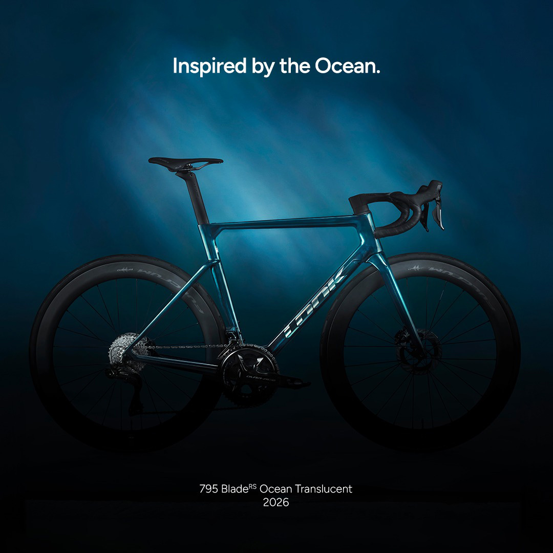 Look 795 Blade 2 RS 公路碟煞車架 2026 - Ocean Translucent (不包把手)