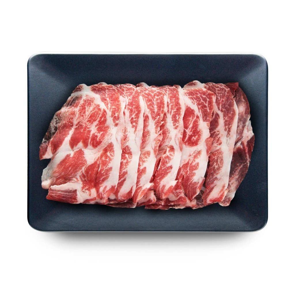 西班牙伊比利亞黑毛豬梅花肉片 250g