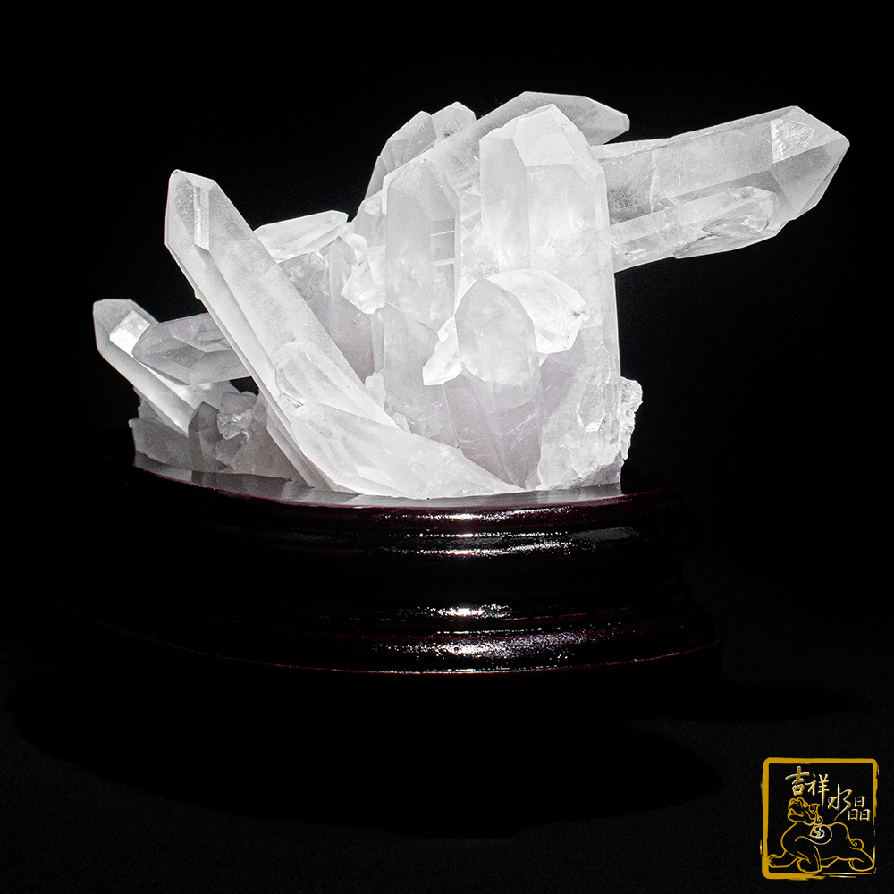 白水晶簇 628g 增強能量