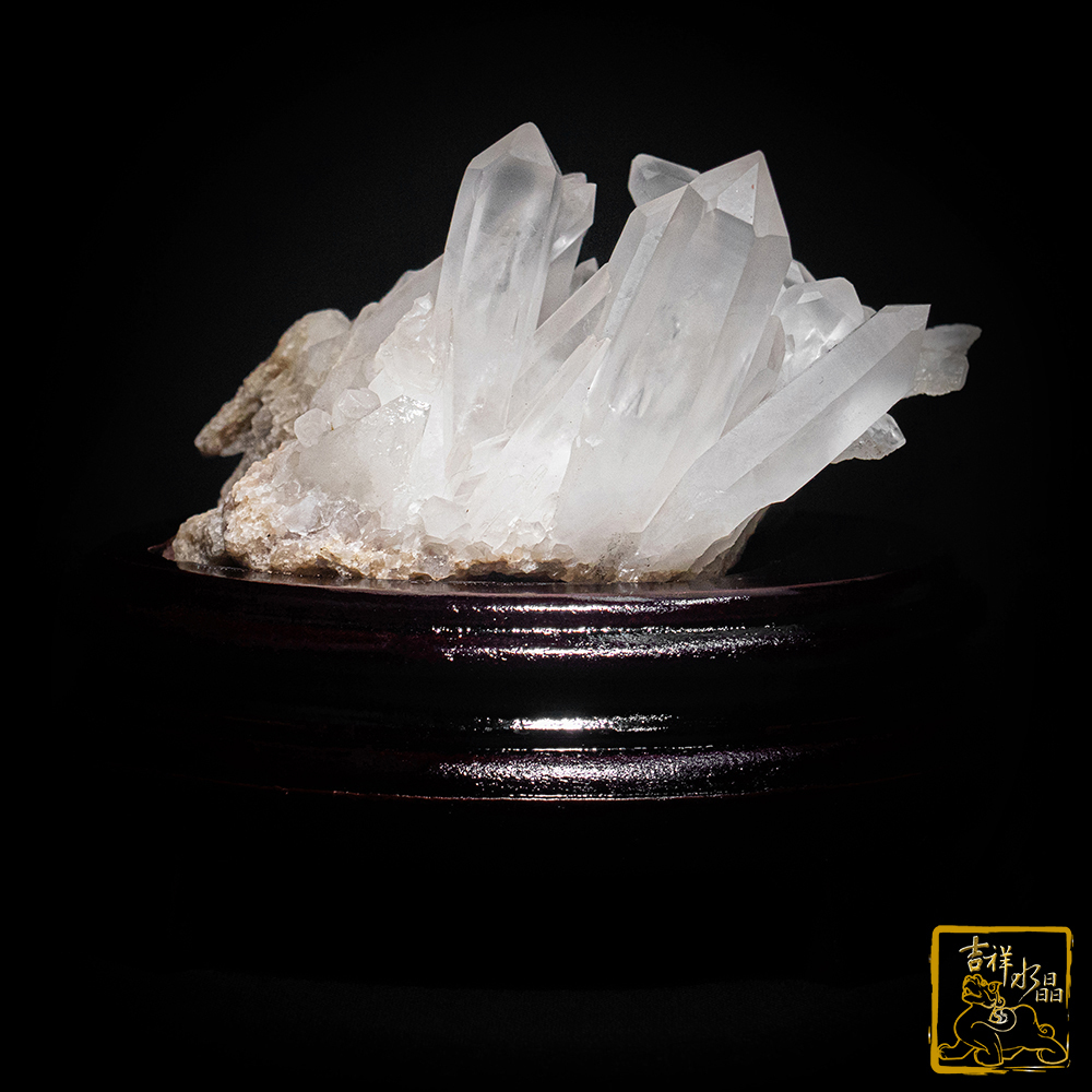 白水晶簇 678g 增強能量