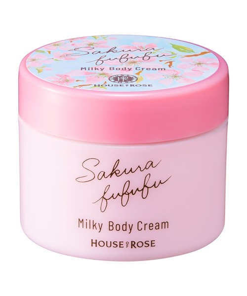 HOUSE OF ROSE Sakura Fufufu Milky Body Cream 95g