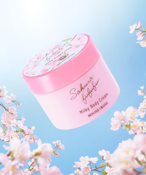 HOUSE OF ROSE Sakura Fufufu Milky Body Cream 95g
