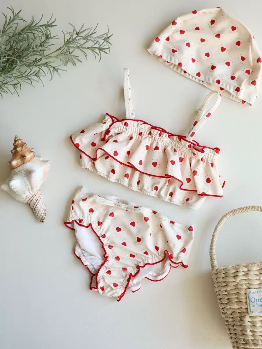 夏日繽紛兩件式泳裝