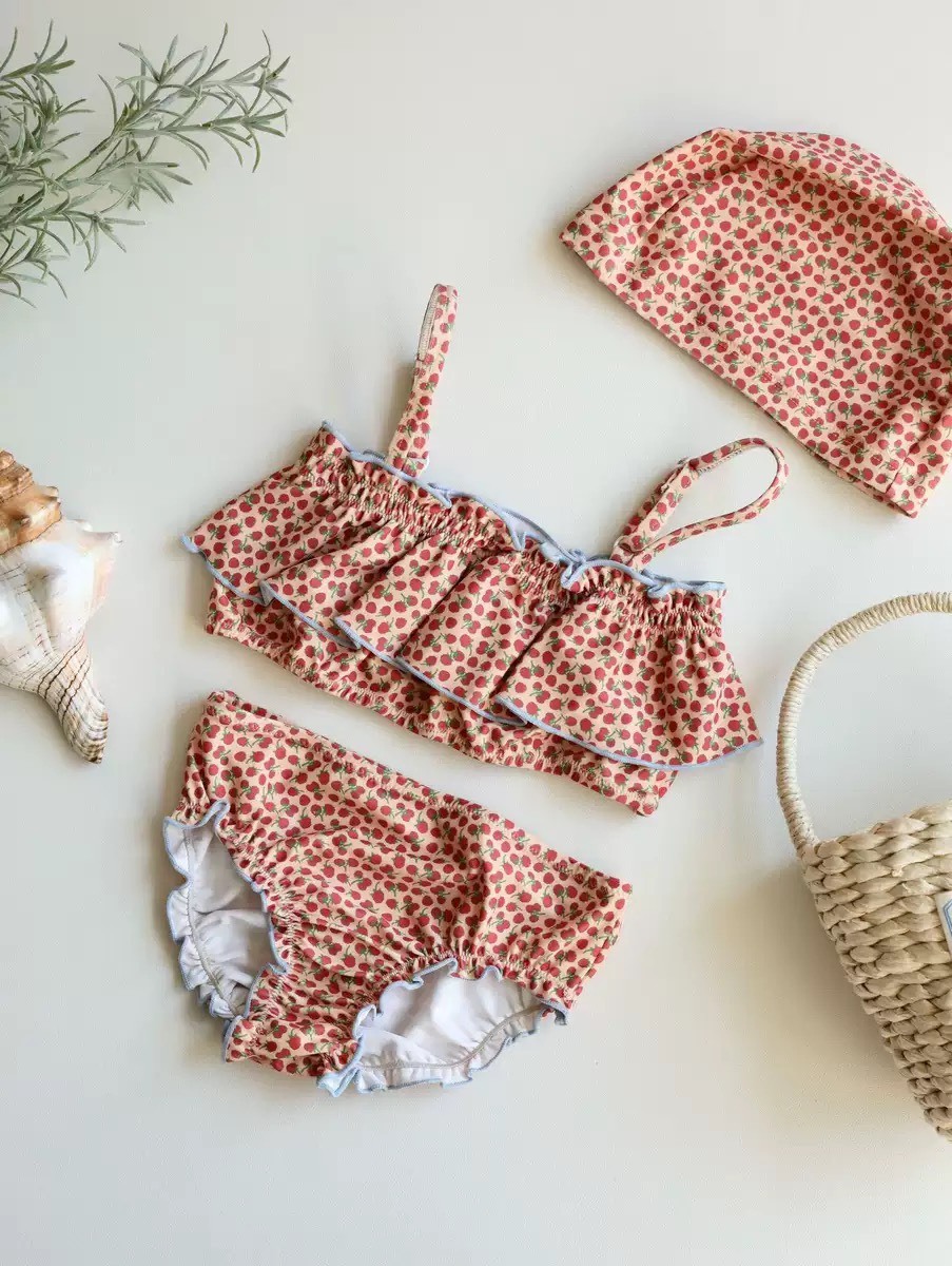 夏日繽紛兩件式泳裝