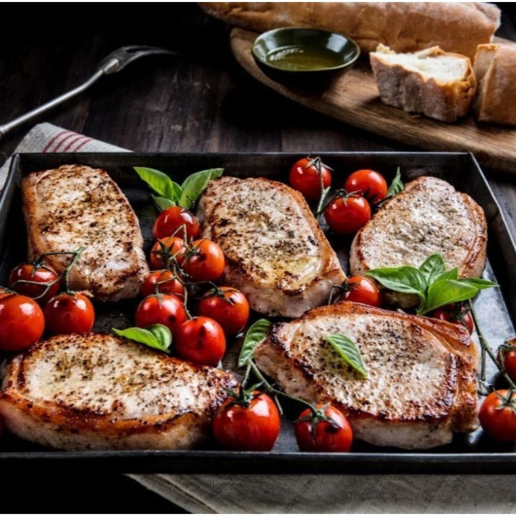 澳洲新南威爾斯州Murray Valley 天然豬梅肉眼扒250g（2塊/包)  (急凍)