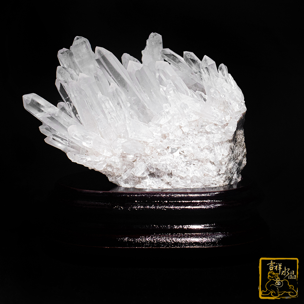 白水晶簇 566g 淨化磁場