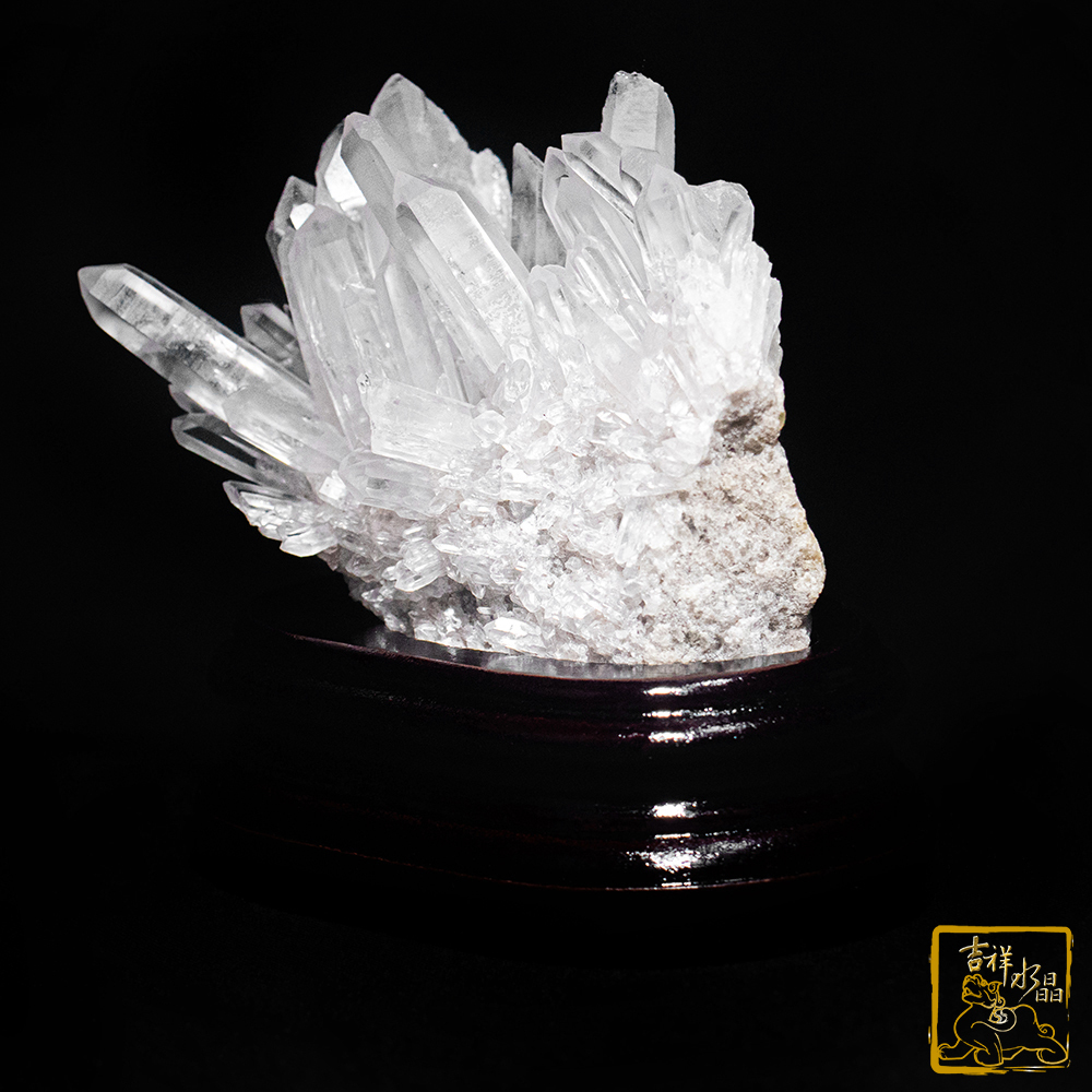 白水晶簇 566g 淨化磁場