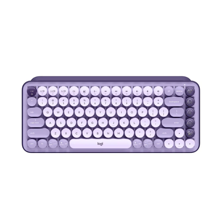 (2026春季限時優惠)LOGITECH 羅技POP KEYS無線藍牙機械鍵盤(英文版)