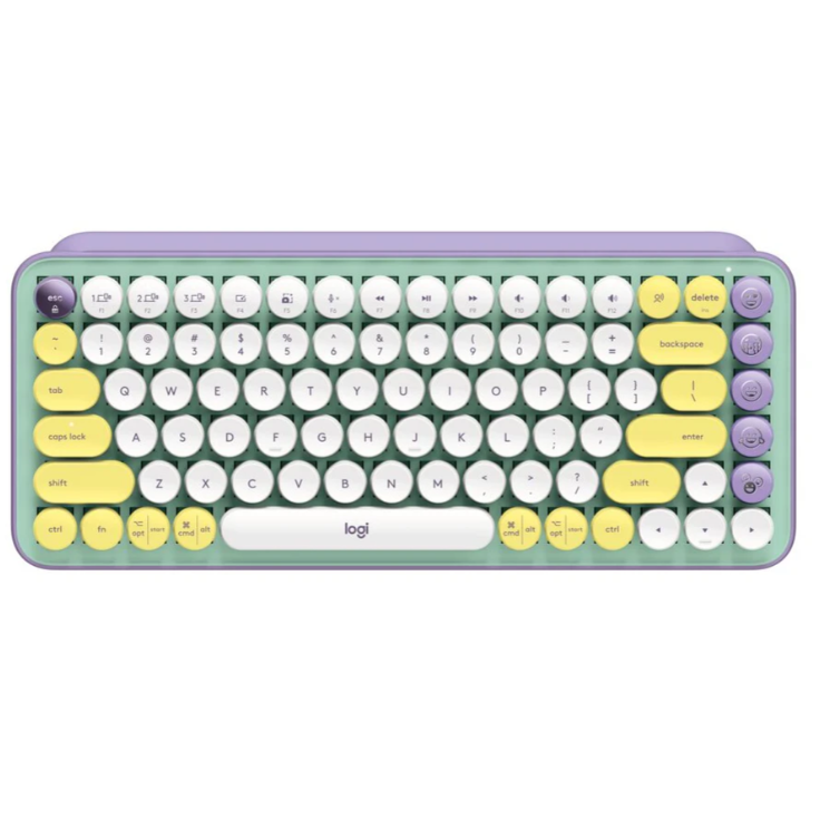 (暑假限時優惠)LOGITECH 羅技POP KEYS無線藍牙機械鍵盤(英文版)