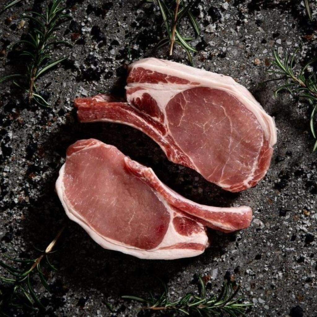 澳洲新南威爾斯州Murray Valley 天然豬鞍扒300g (2塊一包) (急凍)