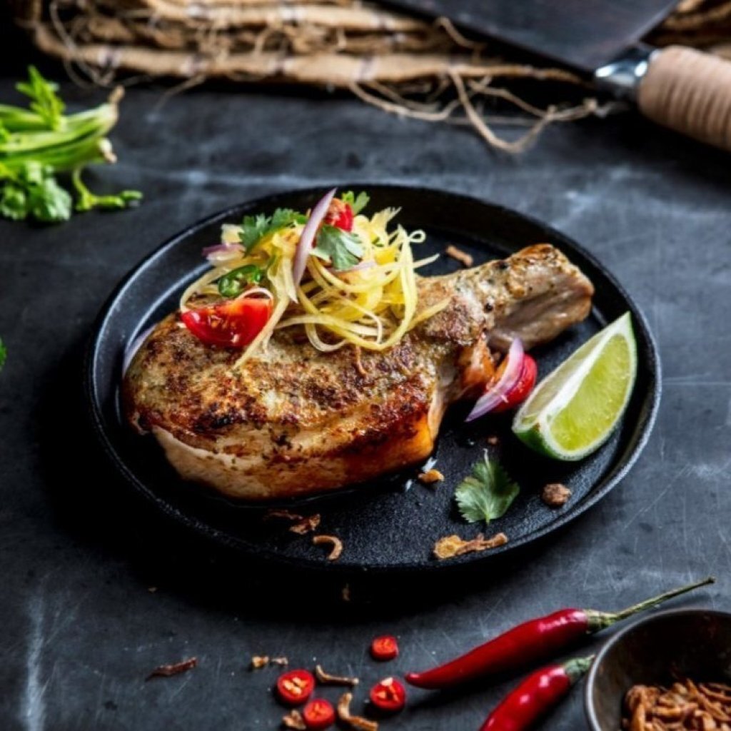 澳洲新南威爾斯州Murray Valley 天然豬鞍扒300g (2塊一包) (急凍)