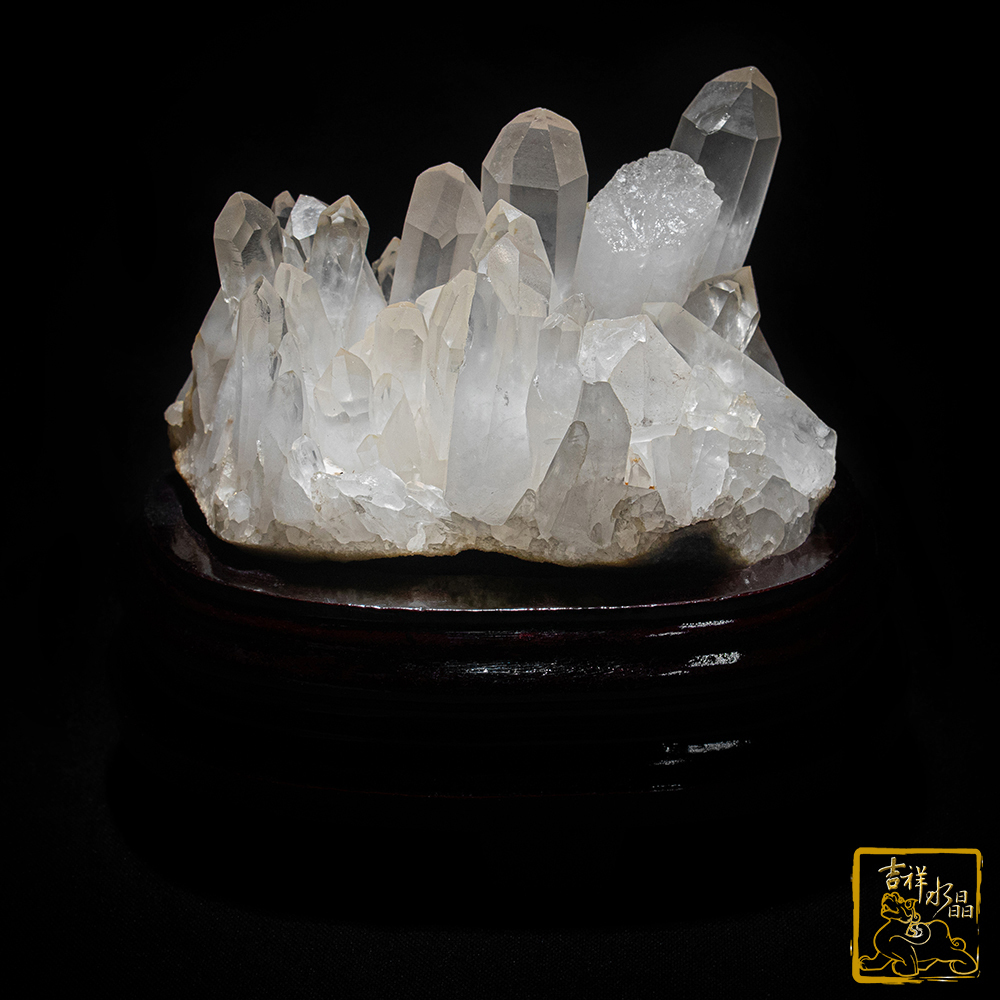 白水晶簇 839g 淨化磁場