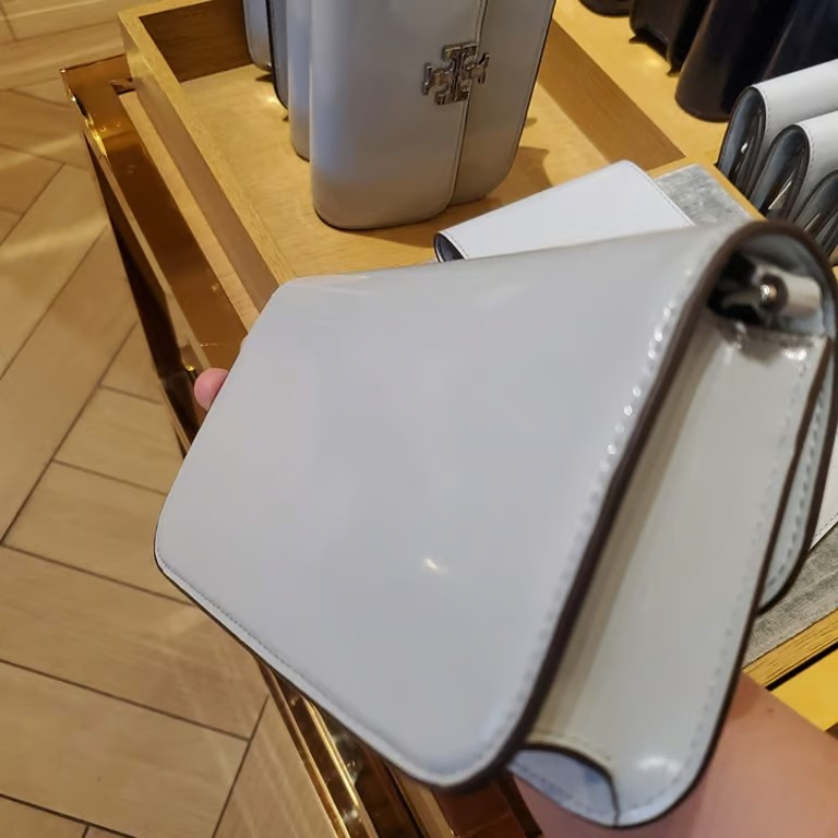 【預購】Tory Burch H041633 漆皮鏈條錢包