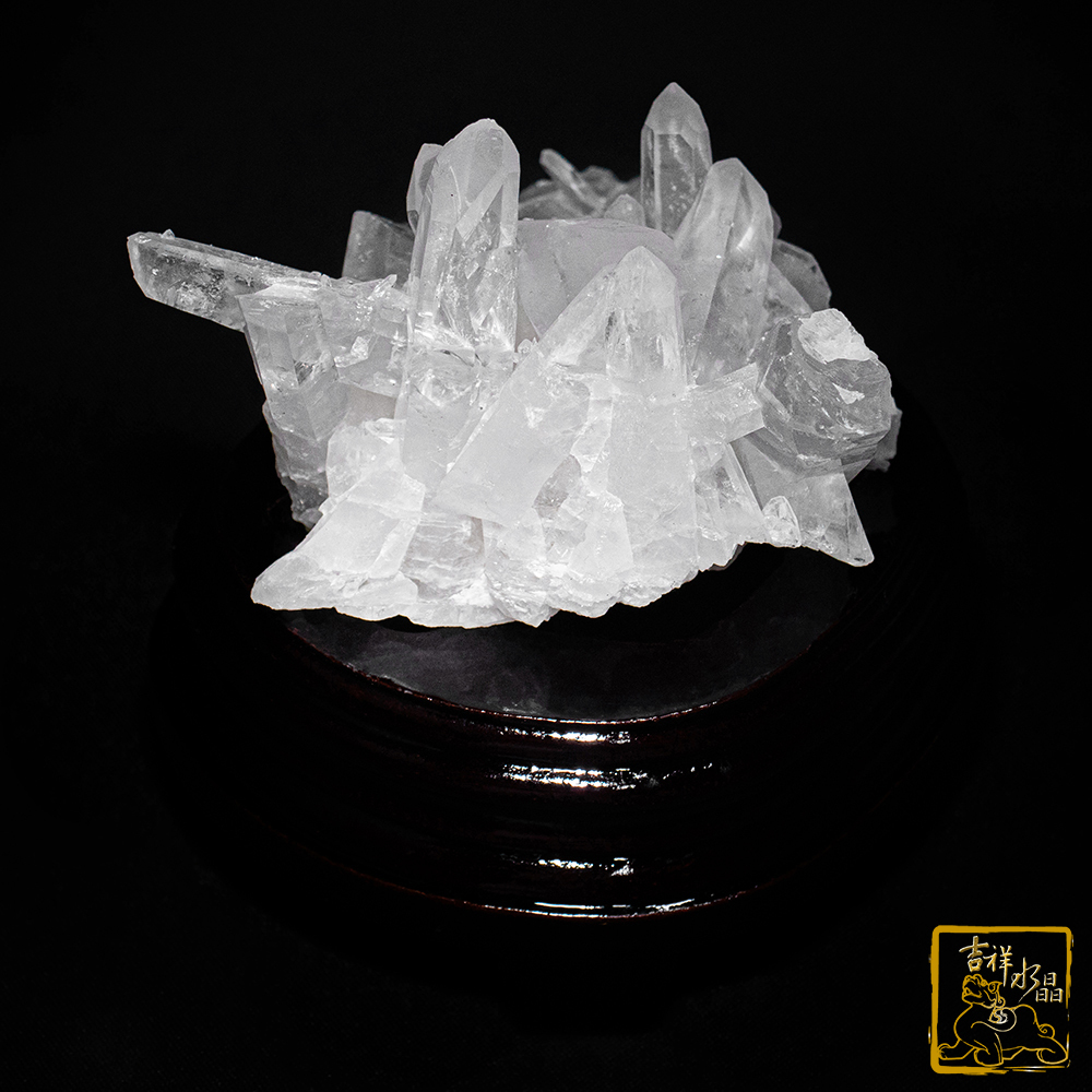 白水晶簇671g 淨化磁場【吉祥水晶專賣店】