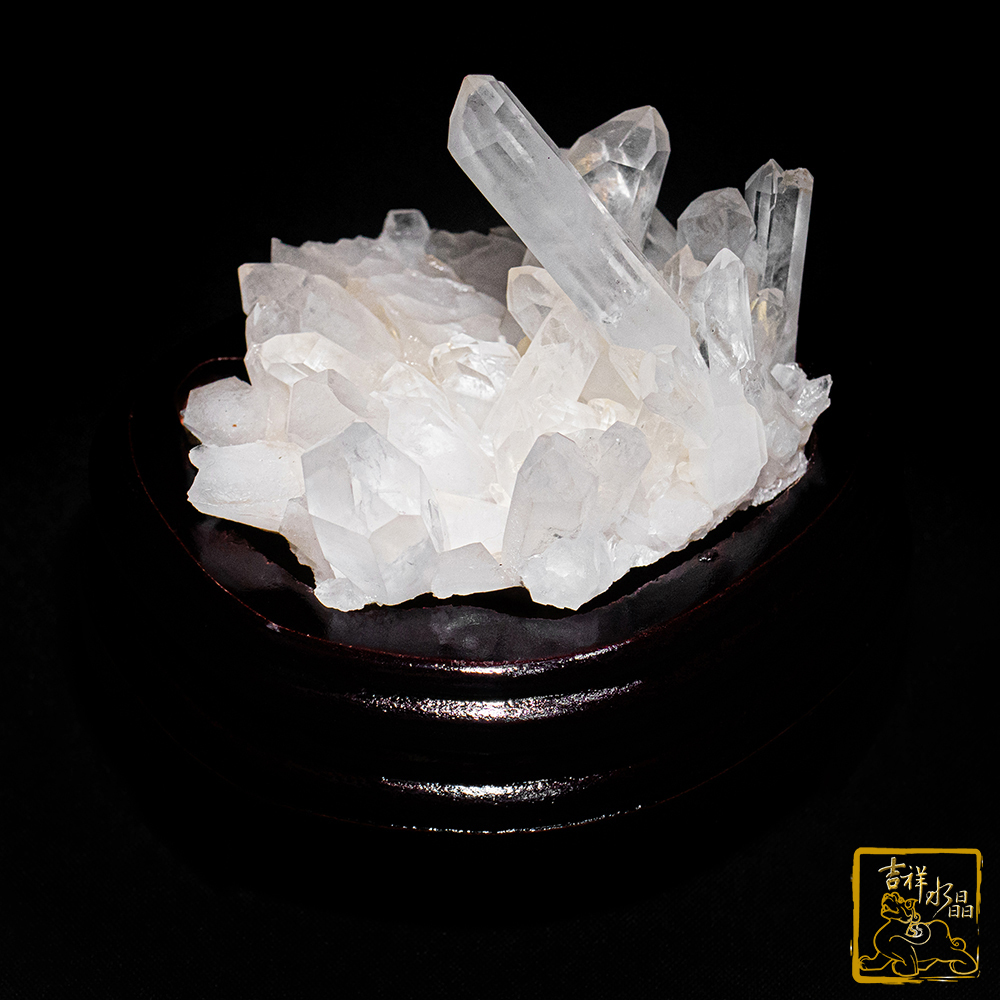 白水晶簇 461g 開運除穢