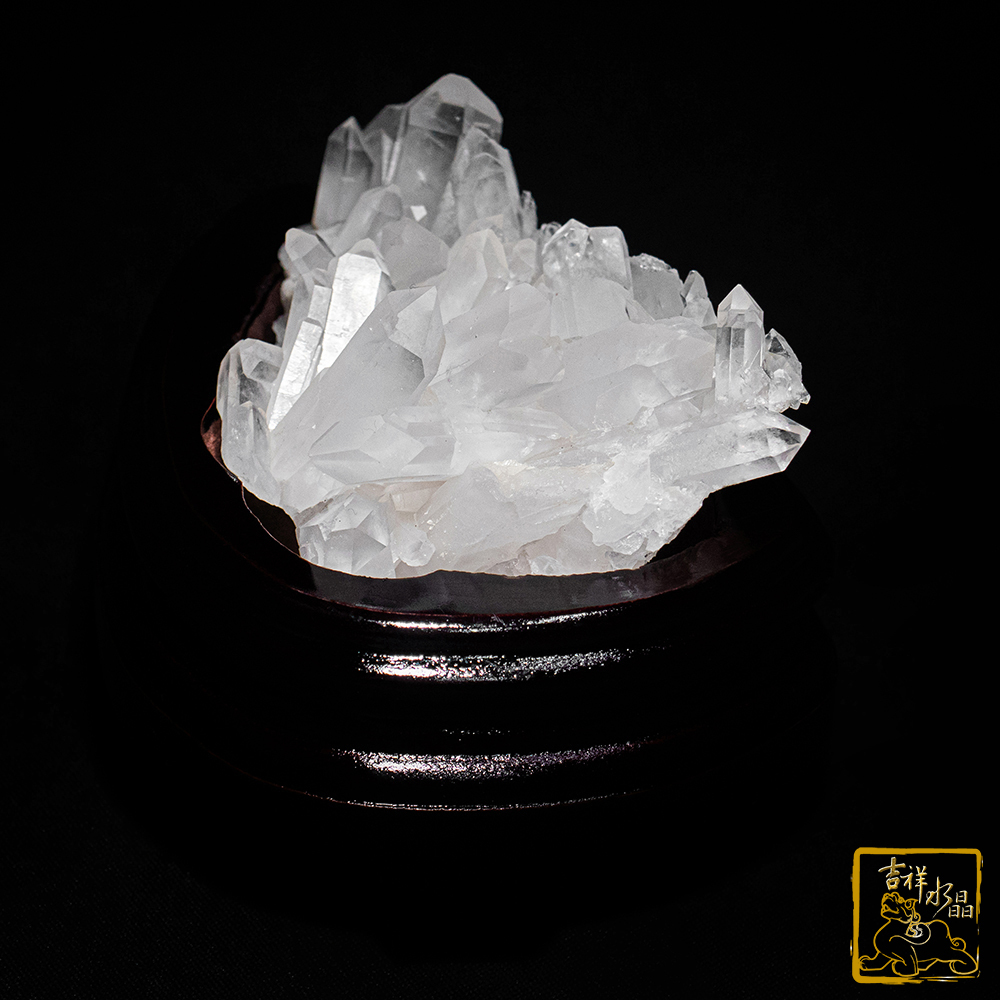 白水晶簇 405g 開運除穢