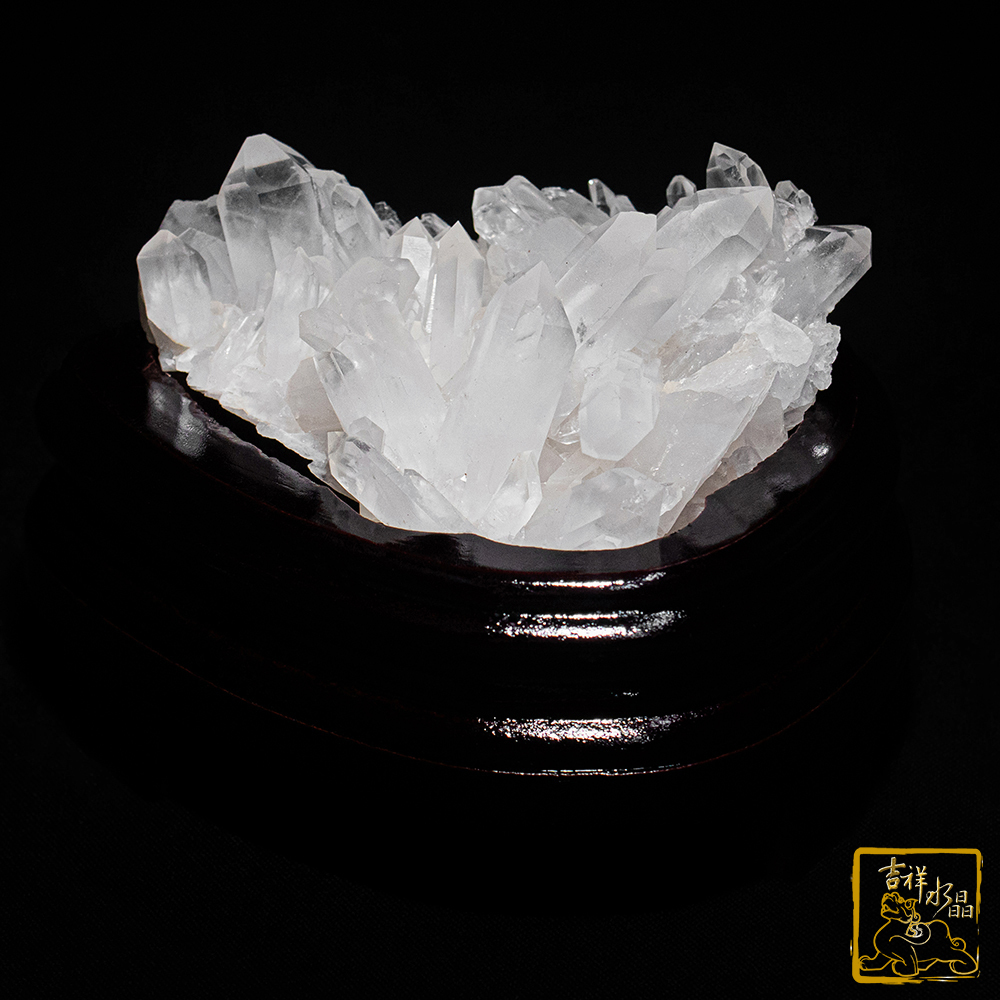 白水晶簇 405g 開運除穢